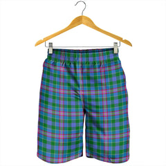 Pitcairn Hunting Tartan Plaid Men's Shorts