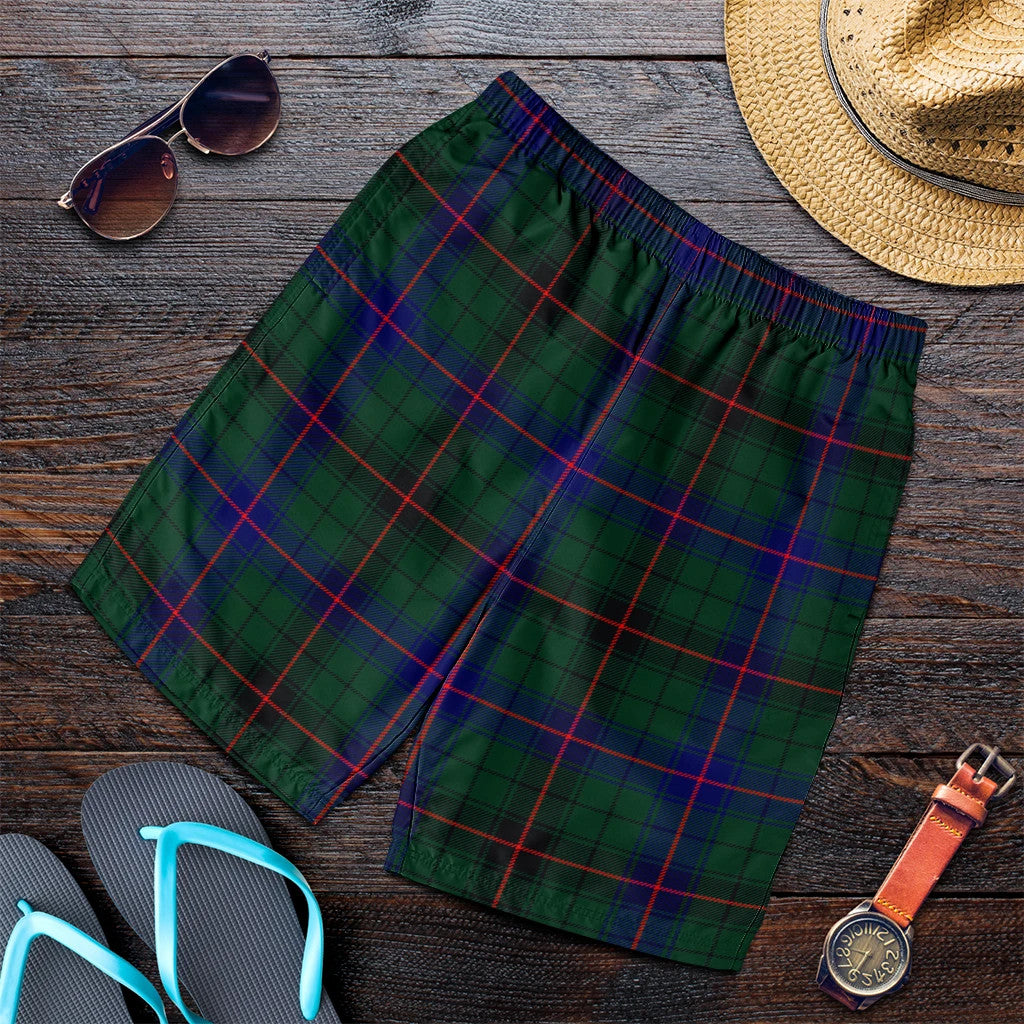 Davidson Modern Tartan Plaid Men's Shorts