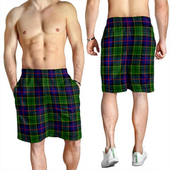 Forsyth Modern Tartan Plaid Men's Shorts
