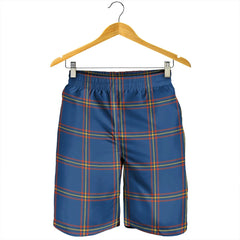 MacLaine of Loch Buie Hunting Ancient Tartan Plaid Men's Shorts