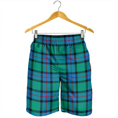 Flower Of Scotland Tartan Plaid Men's Shorts