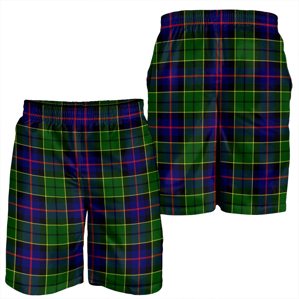 Forsyth Modern Tartan Plaid Men's Shorts