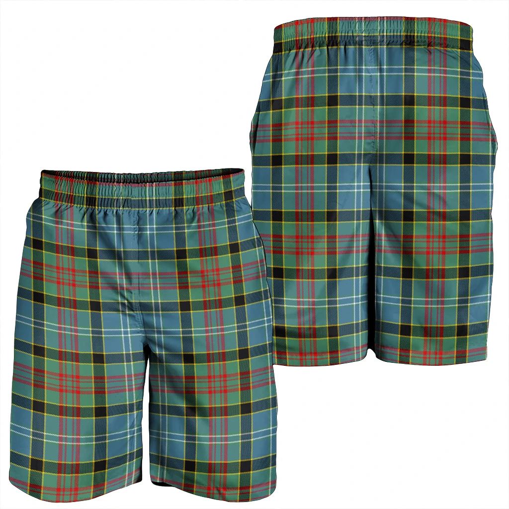 Paisley District Tartan Plaid Men's Shorts