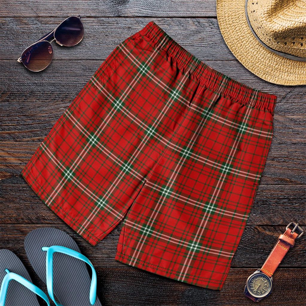MacLay Modern Tartan Plaid Men's Shorts