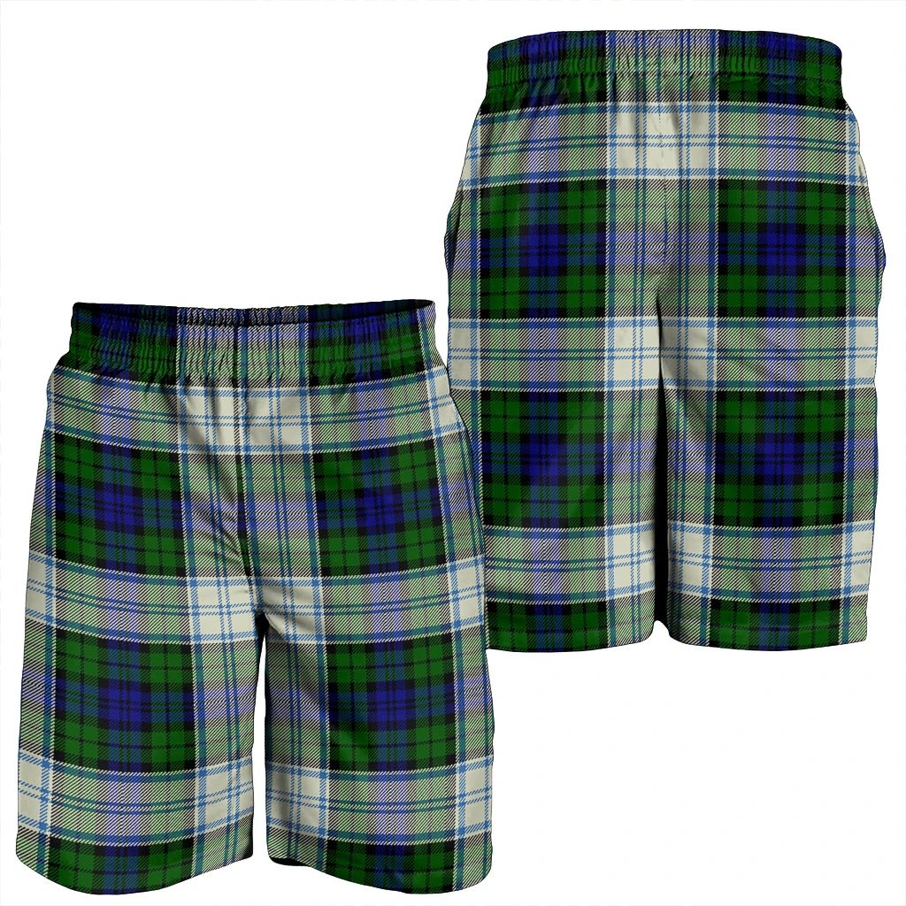 Blackwatch Dress Modern Tartan Plaid Men's Shorts