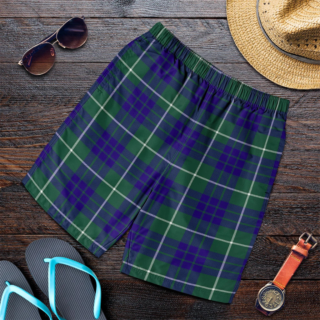 Hamilton Hunting Modern Tartan Plaid Men's Shorts