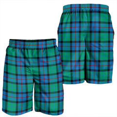 Flower Of Scotland Tartan Plaid Men's Shorts
