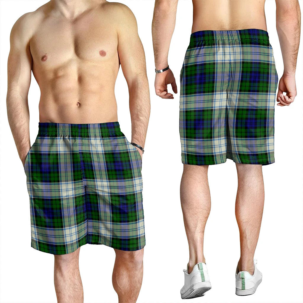 Blackwatch Dress Modern Tartan Plaid Men's Shorts