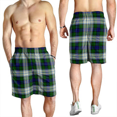 Blackwatch Dress Modern Tartan Plaid Men's Shorts