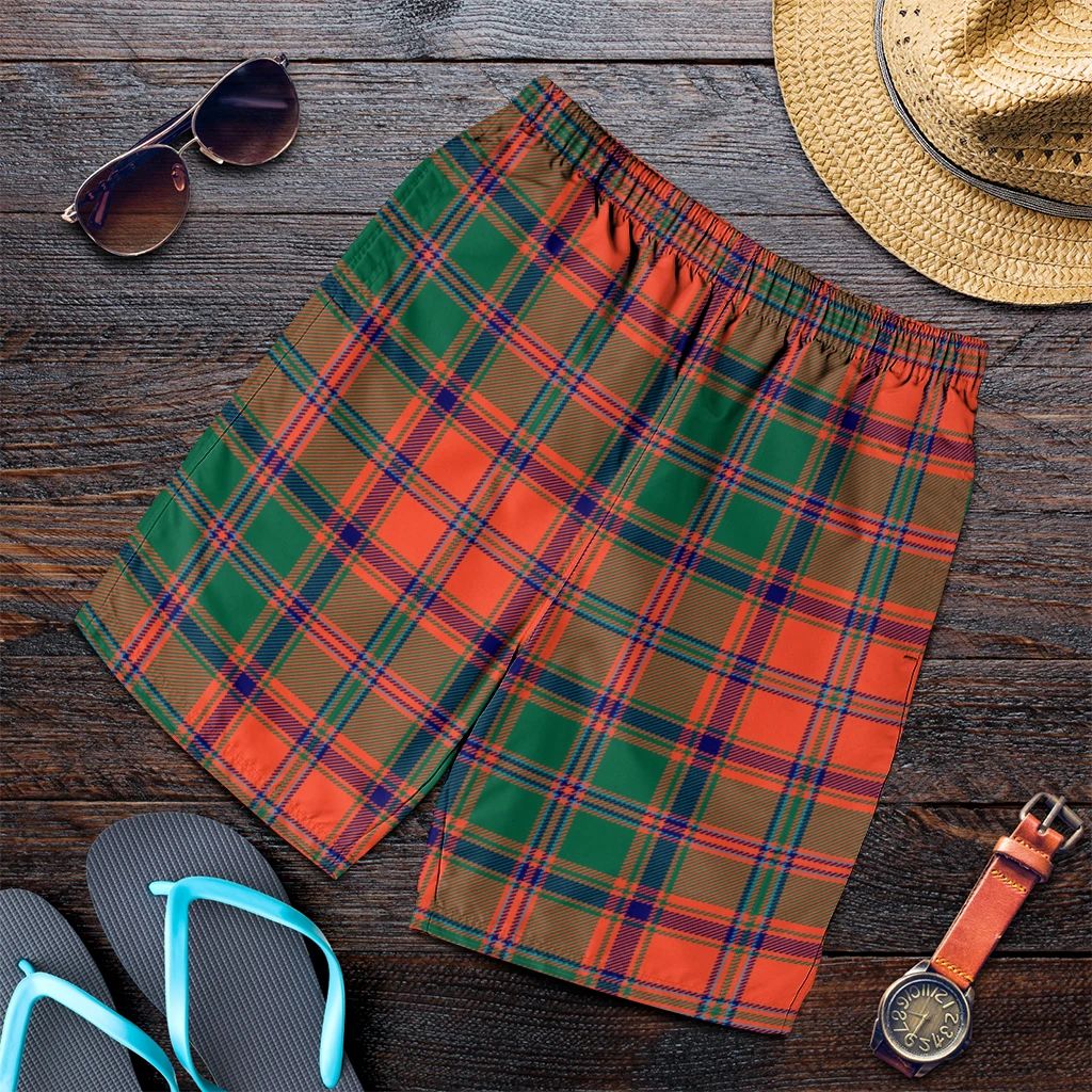 Stewart of Appin Ancient Tartan Plaid Men's Shorts
