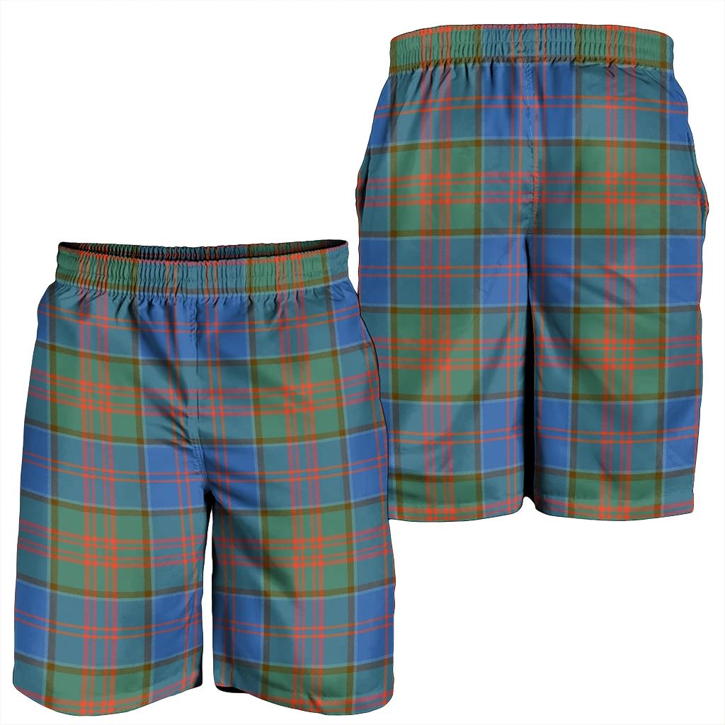 Stewart of Appin Hunting Ancient Tartan Plaid Men's Shorts