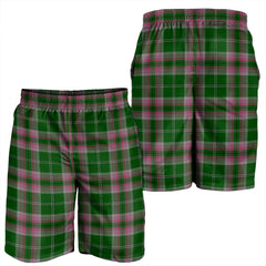 Gray Hunting Tartan Plaid Men's Shorts