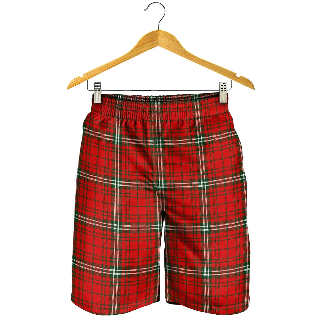 MacLay Modern Tartan Plaid Men's Shorts