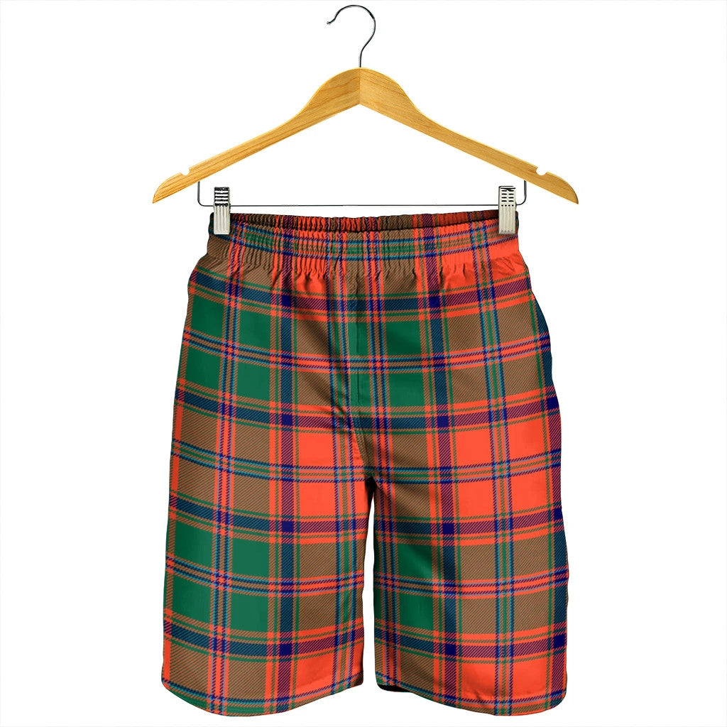 Stewart of Appin Ancient Tartan Plaid Men's Shorts