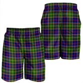 Ayrshire District Tartan Plaid Men's Shorts