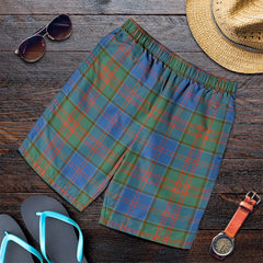Stewart of Appin Hunting Ancient Tartan Plaid Men's Shorts
