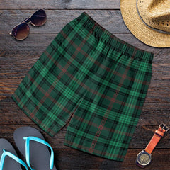 Ross Hunting Modern Tartan Plaid Men's Shorts