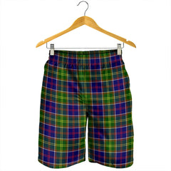 Ayrshire District Tartan Plaid Men's Shorts