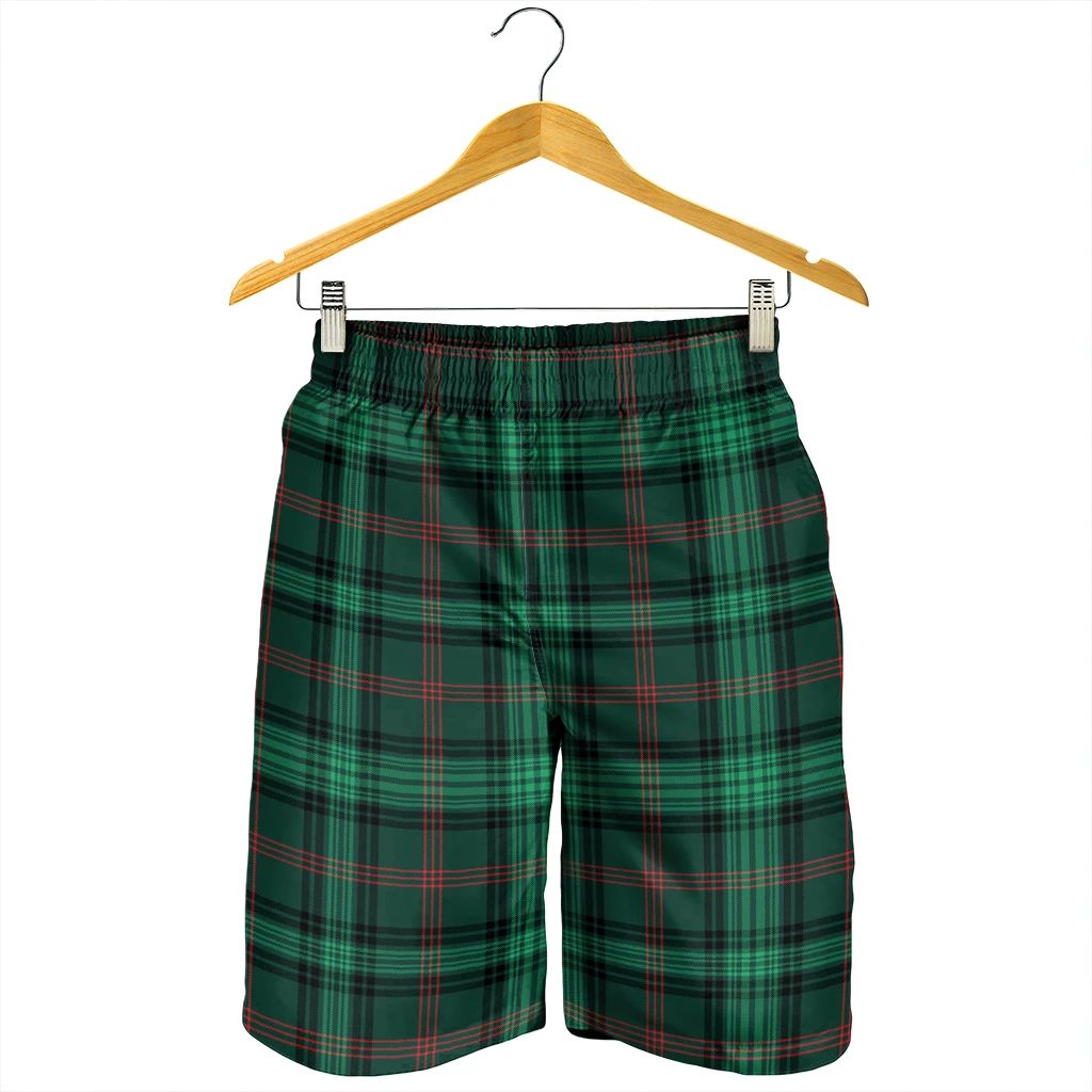 Ross Hunting Modern Tartan Plaid Men's Shorts