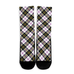 MacPherson Dress Modern Tartan Plaid Crew Socks