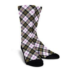 MacPherson Dress Modern Tartan Plaid Crew Socks