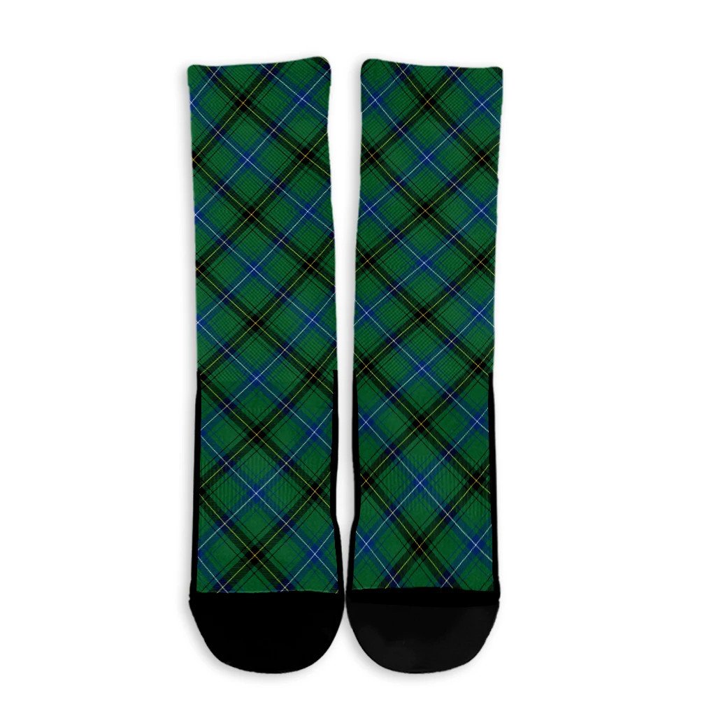 Henderson Ancient Tartan Plaid Crew Socks