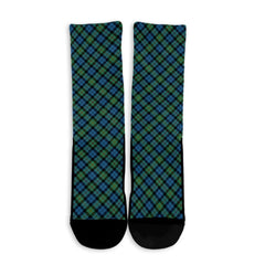 MacEwen Ancient Tartan Plaid Crew Socks