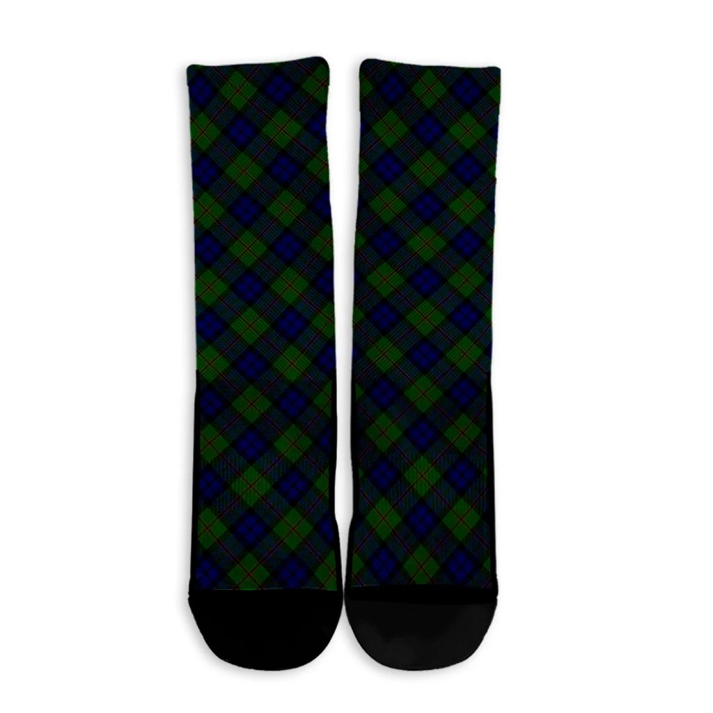 Dundas Modern Tartan Plaid Crew Socks