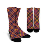 Jacobite Tartan Plaid Crew Socks