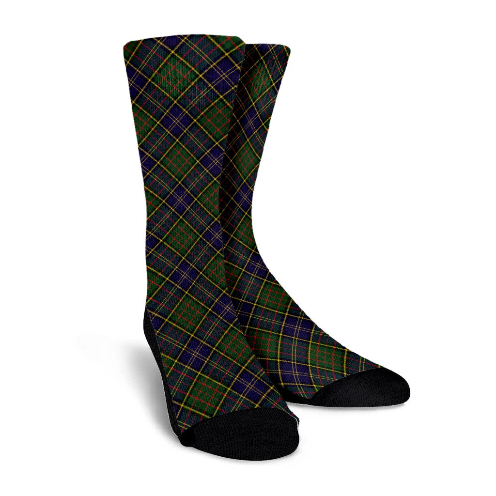 MacMillan Hunting Modern Tartan Plaid Crew Socks