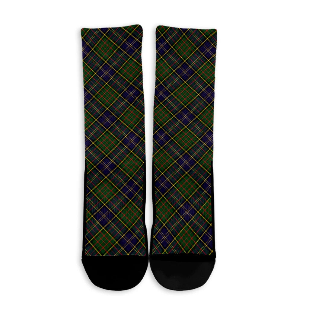 MacMillan Hunting Modern Tartan Plaid Crew Socks