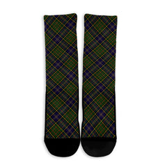 MacMillan Hunting Modern Tartan Plaid Crew Socks