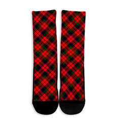 MacNaughton Modern Tartan Plaid Crew Socks