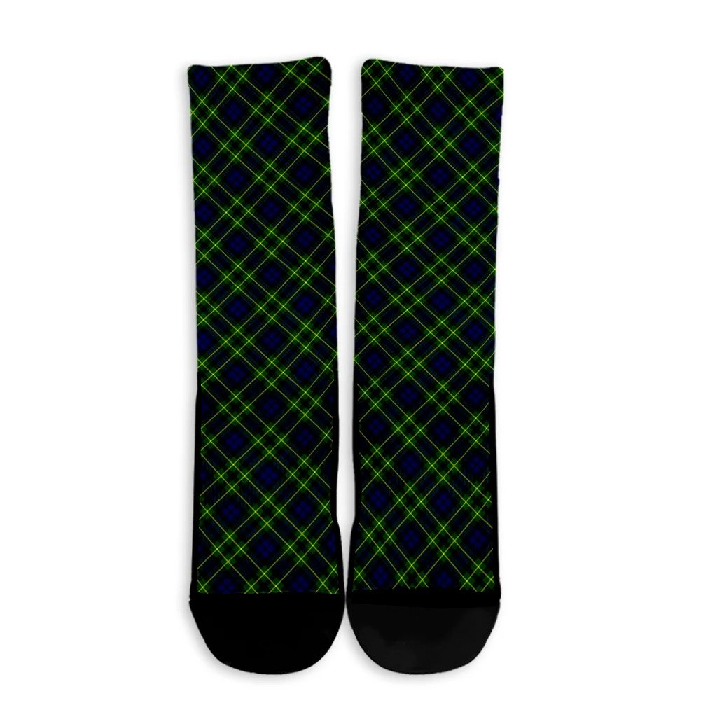 Campbell of Breadalbane Modern Tartan Plaid Crew Socks