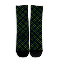 Campbell of Breadalbane Modern Tartan Plaid Crew Socks