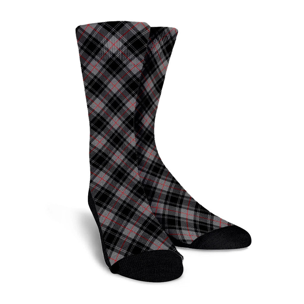 Moffat Modern Tartan Plaid Crew Socks