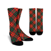 Stewart of Appin Ancient Tartan Plaid Crew Socks