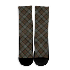 Outlander Fraser Tartan Plaid Crew Socks