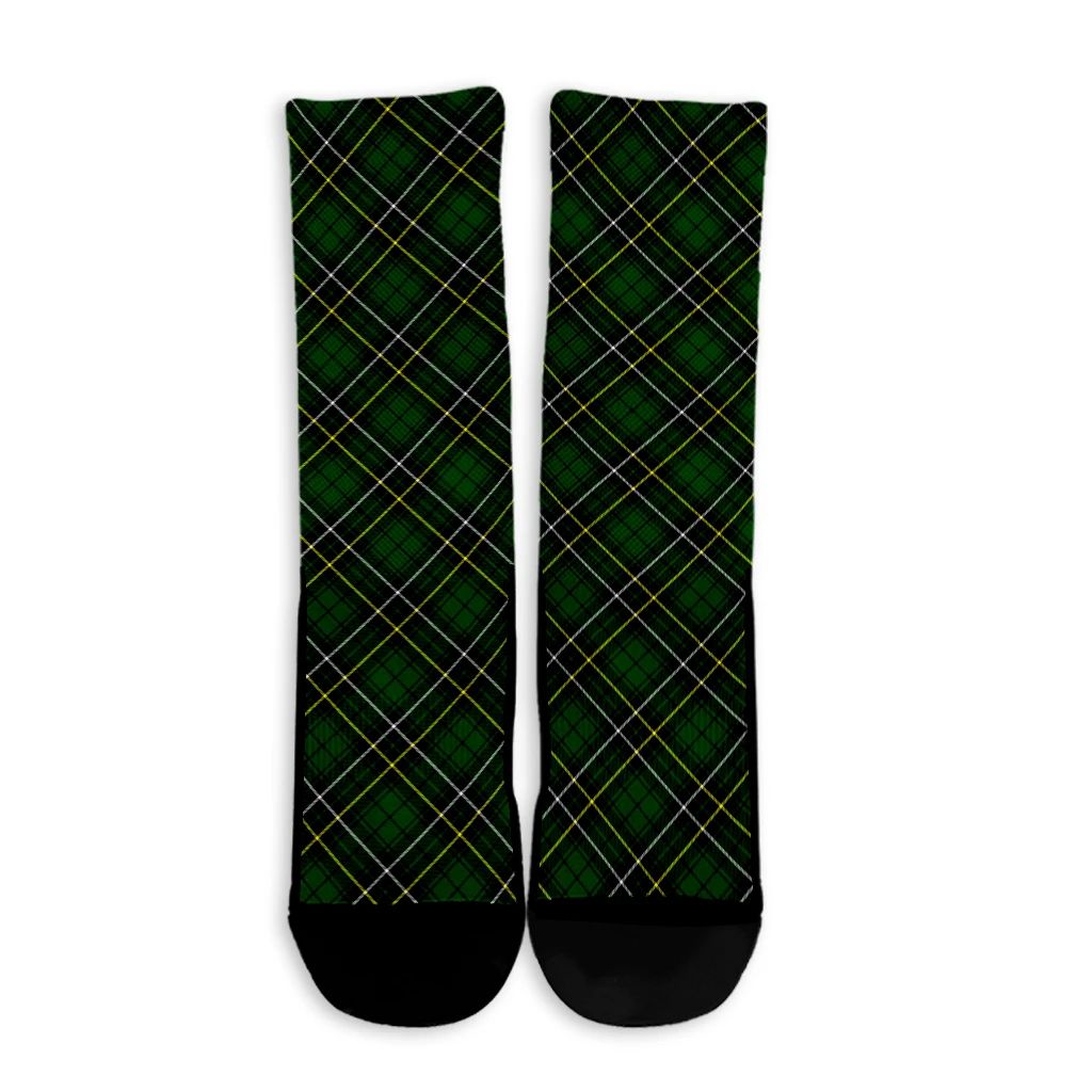 MacAlpine Modern Tartan Plaid Crew Socks