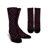 MacDonald Modern Tartan Plaid Crew Socks