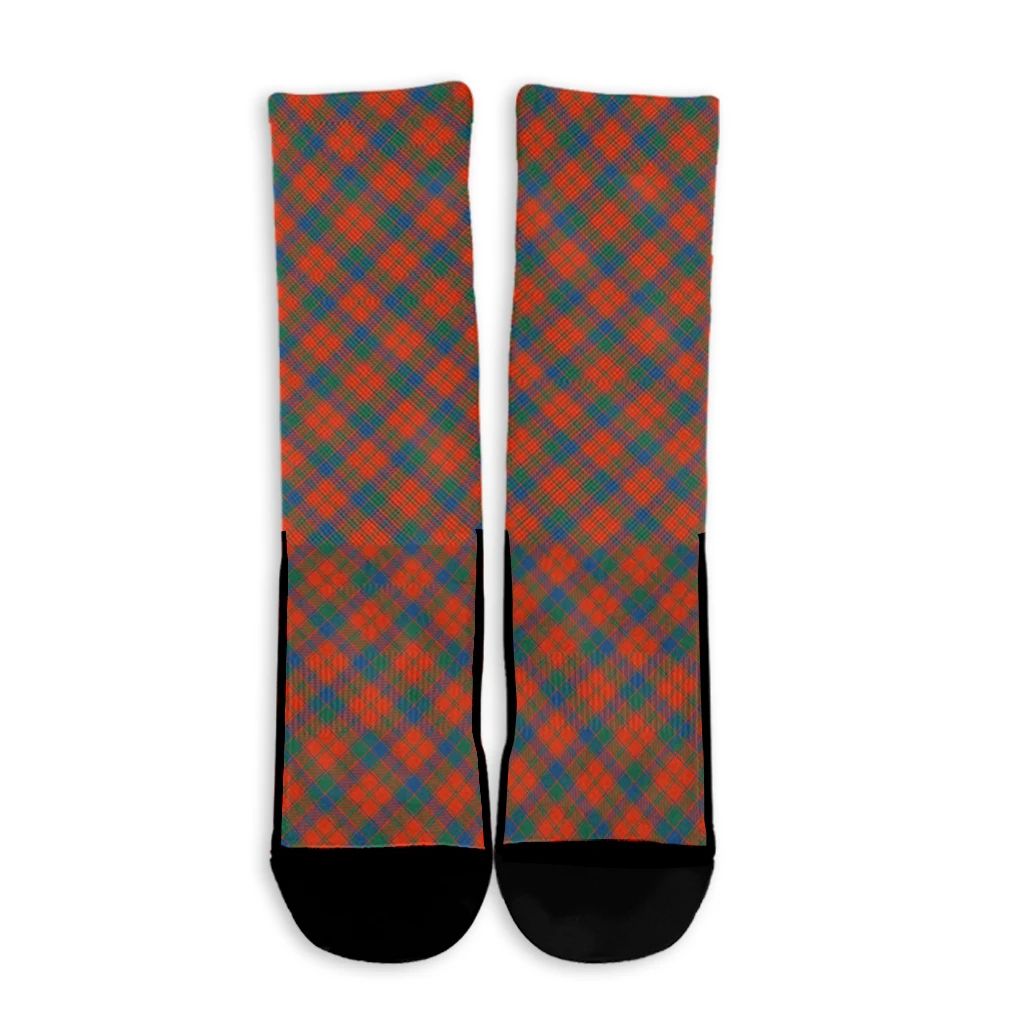Robertson Ancient Tartan Plaid Crew Socks