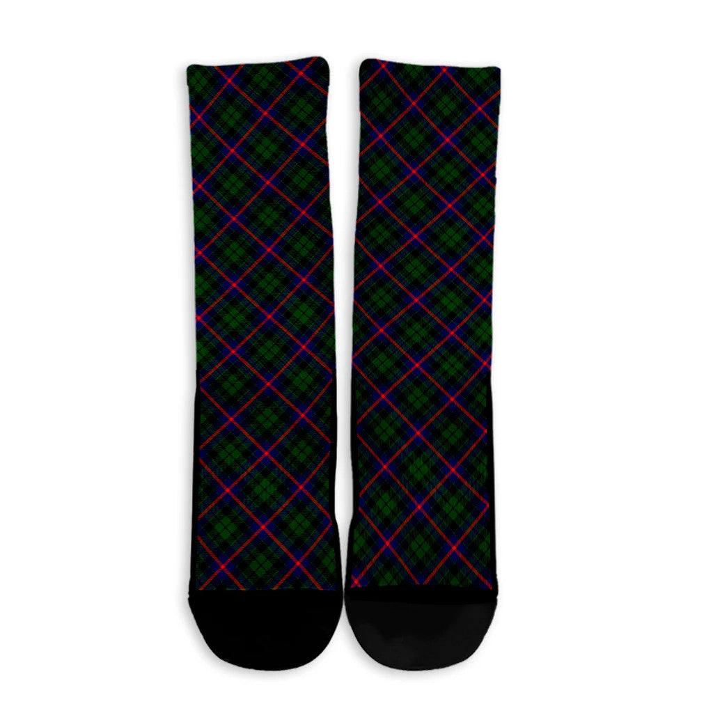 Morrison Modern Tartan Plaid Crew Socks