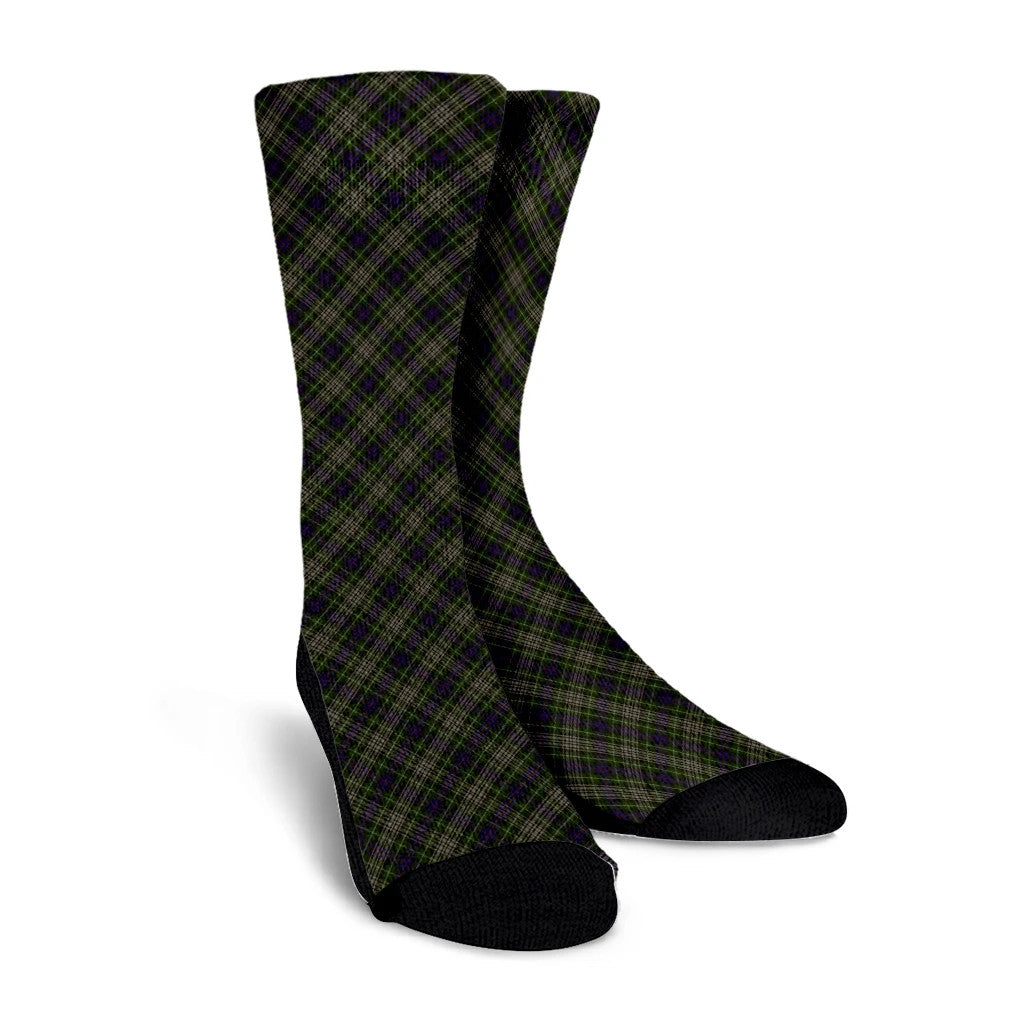 Davidson Tulloch Dress Tartan Plaid Crew Socks