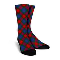 Mar Tartan Plaid Crew Socks