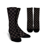 Eternity Tartan Plaid Crew Socks