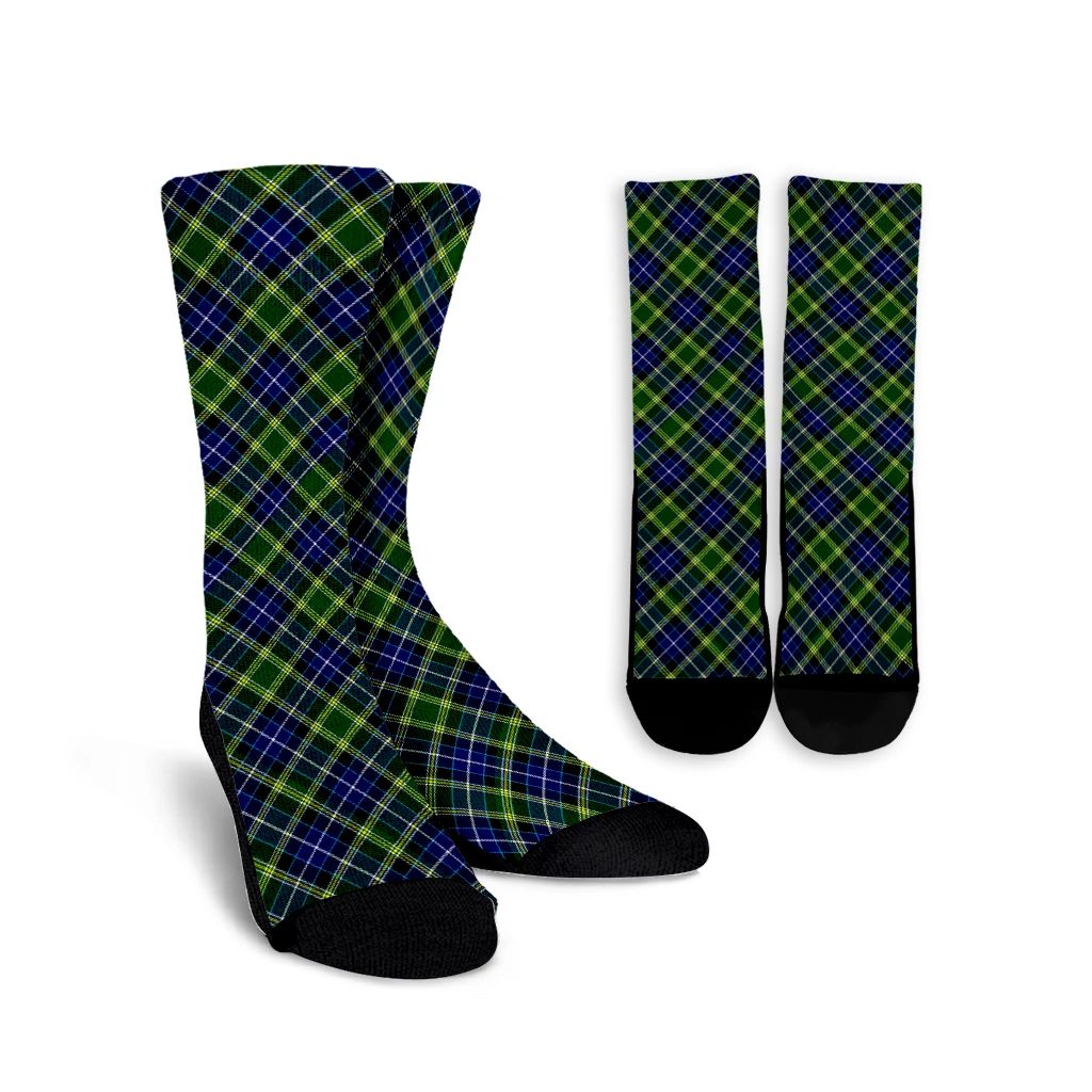 MacKellar Tartan Plaid Crew Socks