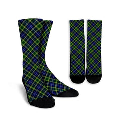 MacKellar Tartan Plaid Crew Socks