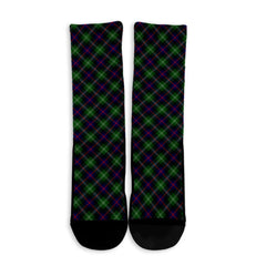 Sutherland Modern Tartan Plaid Crew Socks