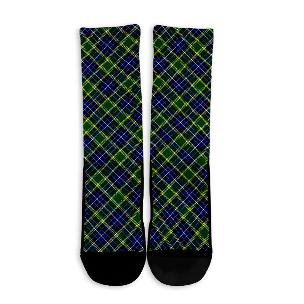 MacKellar Tartan Plaid Crew Socks