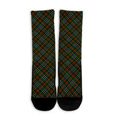 Bisset Tartan Plaid Crew Socks